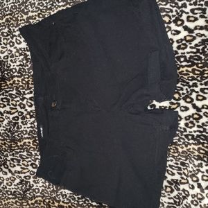 Black shorts